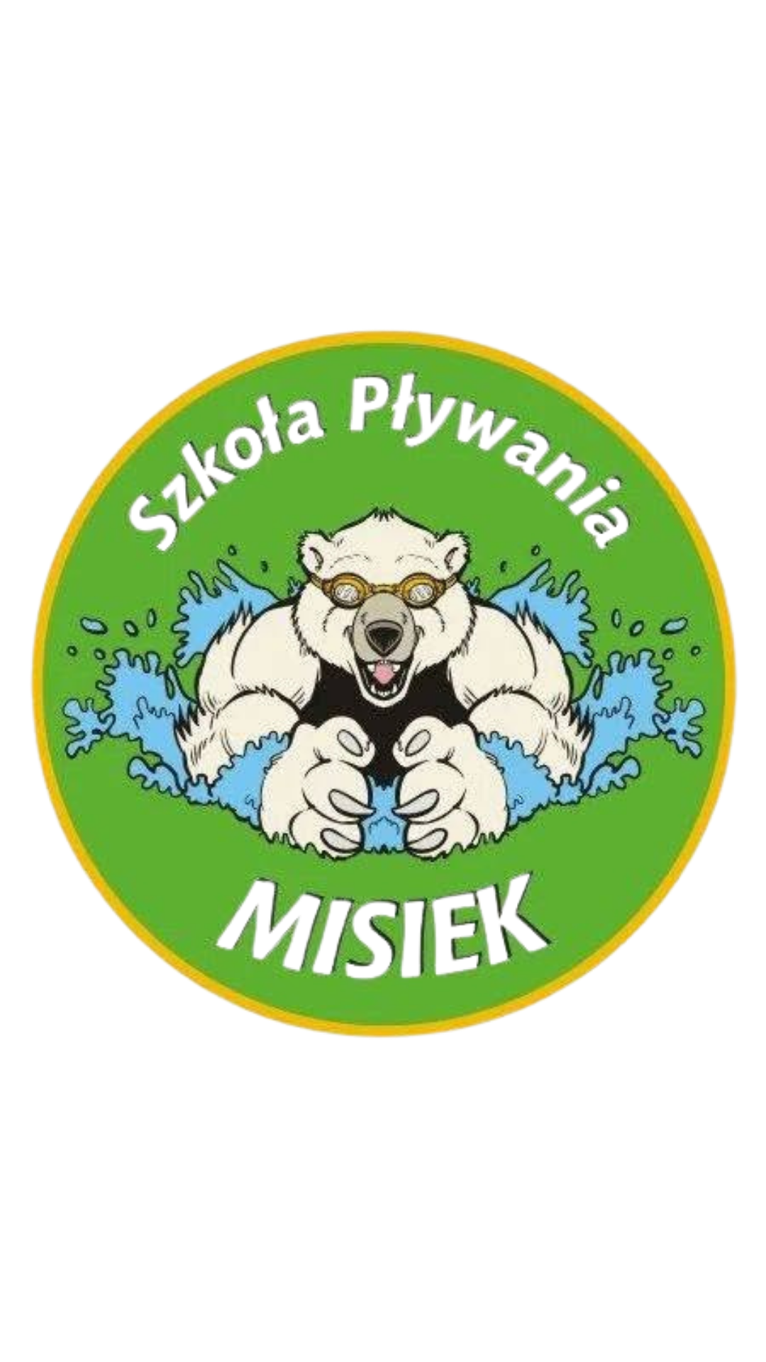 Szkoła Pływania Misiek — logo